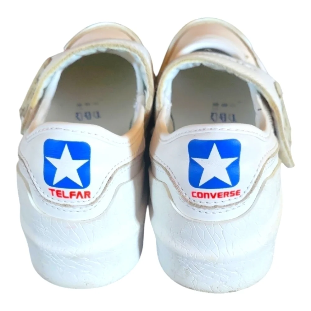 Converse x Telfar Pro Leather Slip-on Mary Jane White Parchment Sneakers